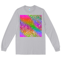 Moon Dust neon glitter leopard seamless pattern Long Sleeve Tee - BundleAndBundleShop