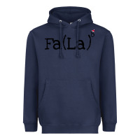 Navy fa la christmas Heavyweight Hoodie - DesigneFamous