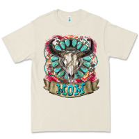 Bone Mom Bull Skull Mother's Day Premium Tee - CowGirlArtShop