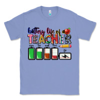 Colony Blue battery life of teacher Classic Tee - CowGirlArtShop