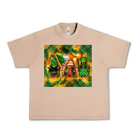 Burro St. Patrick's Day gnome Urban Heavy Tee - FaDigitalArtStudio