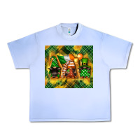 Grape Ice St. Patrick's Day gnome Urban Heavy Tee - FaDigitalArtStudio