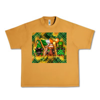 Peanut Butter St. Patrick's Day gnome Urban Heavy Tee - FaDigitalArtStudio