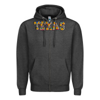 Charcoal Heather texas serape sunflower Zipper Hoodie - AdoDesignShop