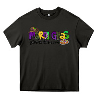 Asphalt mardi gras girl to the core Heavy Core Tee - CowGirlArtShop