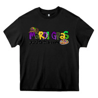 Black mardi gras girl to the core Heavy Core Tee - CowGirlArtShop