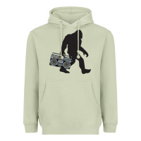 Matcha bigfoot beatbox boom box retro   bigfoot boom box Heavyweight Hoodie - DesigneFamous
