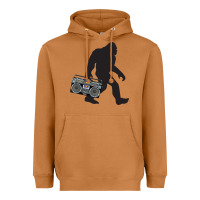 Meerkat bigfoot beatbox boom box retro   bigfoot boom box Heavyweight Hoodie - DesigneFamous