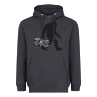 Smoke bigfoot beatbox boom box retro   bigfoot boom box Heavyweight Hoodie - DesigneFamous
