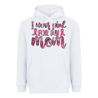 White i wear pink for my mom Heavyweight Hoodie - JahusDesignShop