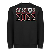 Black senior soccer Heavyweight Sweatshirt - AdoDesignShop