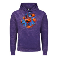 Cloud Purple halloween pumpkin patch  5 Vintage Hoodie - BundleAndBundleShop