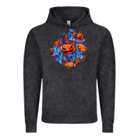 Vintage Black halloween pumpkin patch  5 Vintage Hoodie - BundleAndBundleShop