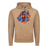 Vintage Coffee halloween pumpkin patch  5 Vintage Hoodie - BundleAndBundleShop