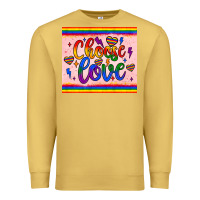 Antique Gold choose love tumbler Premium Sweatshirt - JahusDesignShop