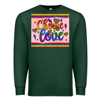 Sports Green choose love tumbler Premium Sweatshirt - JahusDesignShop