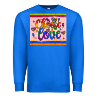 True Royal choose love tumbler Premium Sweatshirt - JahusDesignShop