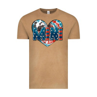 Vintage Camel American mini heart 4th of july Vintage Tee - FaDigitalArtStudio