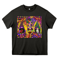 Asphalt mardi gras gnome Heavy Core Tee - CowGirlArtShop