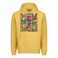 Antique Gold Mom Race Premium Hoodie - RacoonDesign