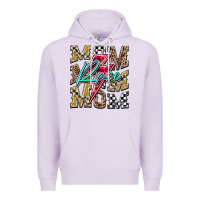 Lilac Mom Race Premium Hoodie - RacoonDesign
