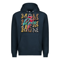 Navy Mom Race Premium Hoodie - RacoonDesign