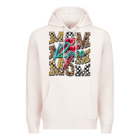Pale Pink Mom Race Premium Hoodie - RacoonDesign