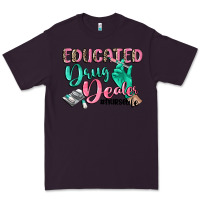 Plum Educated drug dealer Nurse life Premium Tee - CowGirlArtShop