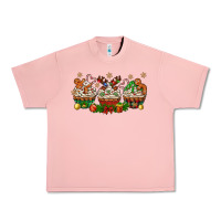 Salmon christmas cupcake with gingerbreads bbs Urban Heavy Tee - BundleAndBundleShop