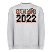 Heather Grey senior football Heavyweight Sweatshirt - AdoDesignShop
