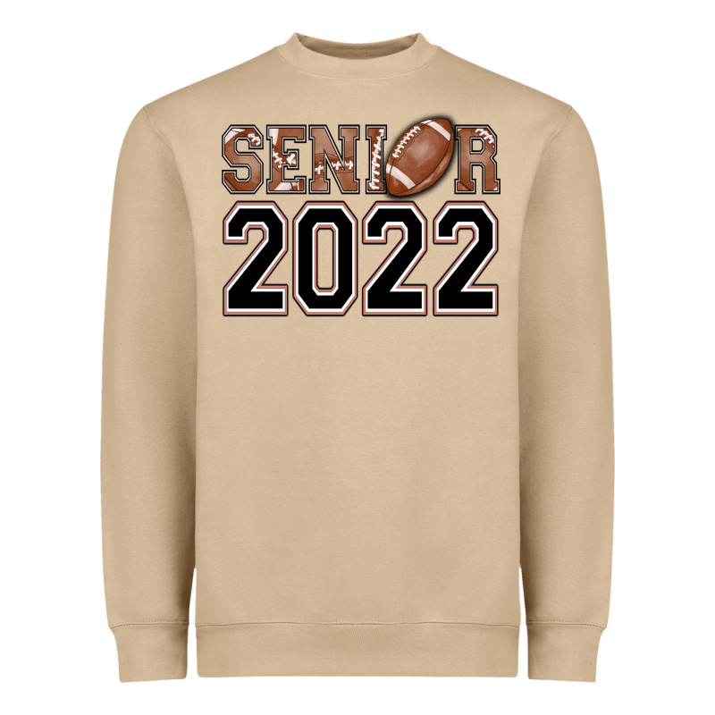 Senior Football Heavyweight Sweatshirt by AdoDesignShop | Teevron