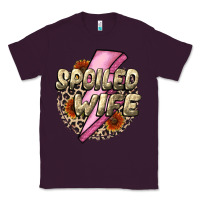 Plum Spoiled Wife Mother's Day Classic Tee - CowGirlArtShop