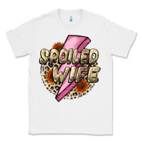 White Spoiled Wife Mother's Day Classic Tee - CowGirlArtShop