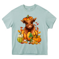 Arona Fall Autumn heifer pumpkin Heavy Core Tee - RanaPortraitStore