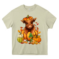 Mossy Fall Autumn heifer pumpkin Heavy Core Tee - RanaPortraitStore