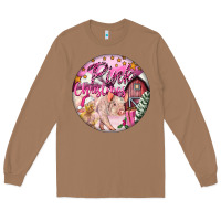 Toasted Coconut pink christmas pig Long Sleeve Tee - FaDigitalArtStudio