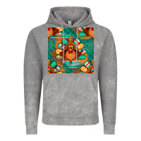 Cloud Rock thanksgiving  turkey seamless pattern Vintage Hoodie - BundleAndBundleShop