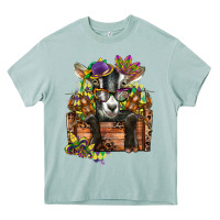 Mardi Gras Goat Heavy Core Tee | Teevron