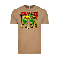 Vintage Coffee July 4th didn't set me free Vintage Tee - FaDigitalArtStudio