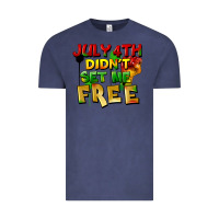 Vintage Denim July 4th didn't set me free Vintage Tee - FaDigitalArtStudio