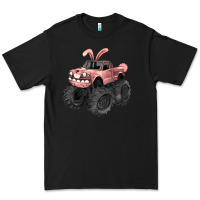 Black Easter monster truck Easter Day Premium Tee - HowdyJamesFarm