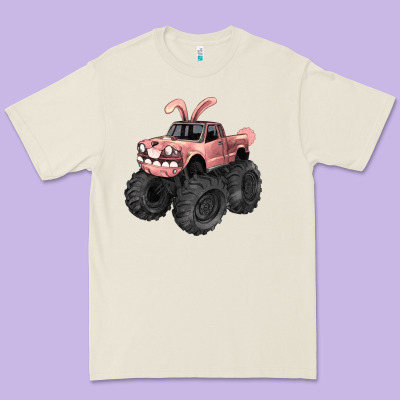 Easter Monster Truck Easter Day Premium Tee Designed By Howdyjamesfarm