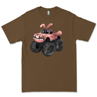 Cacao Easter monster truck Easter Day Premium Tee - HowdyJamesFarm