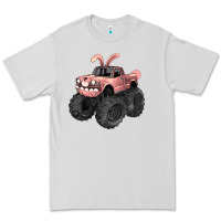 Dove Grey Easter monster truck Easter Day Premium Tee - HowdyJamesFarm