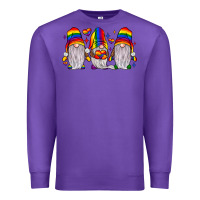 Purple pride gnome Premium Sweatshirt - JahusDesignShop