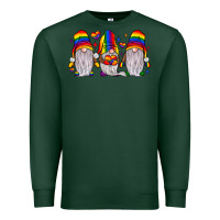 Sports Green pride gnome Premium Sweatshirt - JahusDesignShop