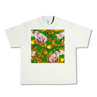 Pistachio St. Patrick's Day Pig And Candy Pot Of Gold Urban Heavy Tee - FaDigitalArtStudio