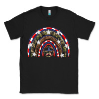 Black usa camouflage rainbow Classic Tee - Artiststas