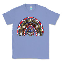 Colony Blue usa camouflage rainbow Classic Tee - Artiststas