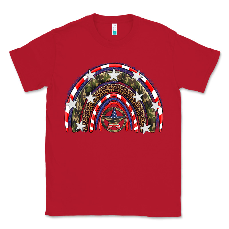 Usa Camouflage Rainbow Classic Tee by Artiststas | Teevron